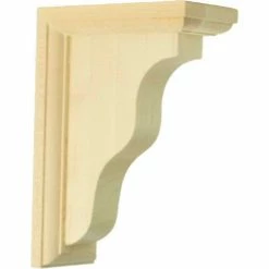 Ekena Hamilton Traditional Bracket BKT02X05X07HAMA, 2-1/4"W x 5"D x 7"H