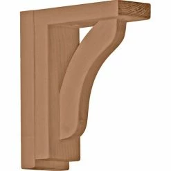 Ekena Reece Shelf Bracket BKT02X06X07RECH, 2-1/2"W x 6-1/4"D x 7-1/2"H