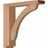 Ekena Reece Shelf Bracket BKT02X10X10RERW, 2-1/2"W x 10-3/4"D x 10-1/4"H -Cheap Moulding & Millwork Store EKE BKT02X10X10RERW