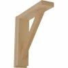 Ekena Traditional Shelf Bracket BKT02X10X10TRRW, 2-1/2"W x 10-3/4"D x 10-1/4"H
