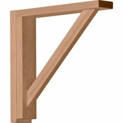 Ekena Traditional Shelf Bracket BKT02X12X12TRMA, 2-1/2"W x 12-3/4"D x 12-1/4"H