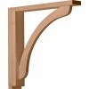 Ekena Reece Shelf Bracket BKT02X14X14RERO, 2-1/2"W x 14-3/4"D x 14-1/4"H -Cheap Moulding & Millwork Store EKE BKT02X14X14RERO