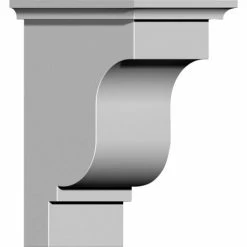 Ekena Edinburgh Bracket BKT03X07X05ED, 3-1/2"W x 7"D x 5"H