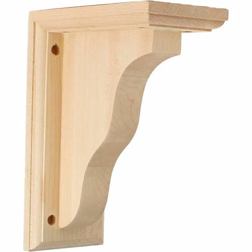 Ekena Hamilton Traditional Bracket BKT03X07X09HARO, 3-1/2"W x 7"D x 9"H 3 Ekena Hamilton Traditional Bracket BKT03X07X09HARO, 3-1/2"W x 7"D x 9"H