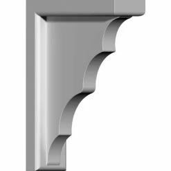 Ekena Traditional Bracket BKT03X07X10TR, 3"W x 7-5/8"D x 10-5/8"H