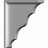 Ekena Traditional Bracket BKT03X15X19TR, 3-1/2"W x 15"D x 19"H -Cheap Moulding & Millwork Store EKE BKT03X15X19TR