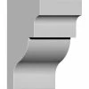 Ekena Wigan Bracket BKT05X04X08WG, 5-1/4"W x 4-1/2"D x 8"H -Cheap Moulding & Millwork Store EKE BKT05X04X08WG