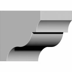 Ekena Wigan Bracket BKT05X06X04WG, 4-1/2"W x 4-1/2"D x 6"H