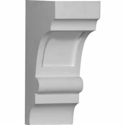 Ekena Diane Recessed Corbel BKT05X10X03DI, 4"W x 5-1/4"D x 10"H