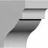 Ekena Wigan Bracket BKT06X06X08WG, 6"W x 6"D x 8"H -Cheap Moulding & Millwork Store EKE BKT06X06X08WG