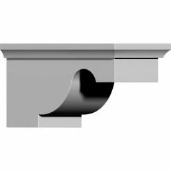 Ekena Dublin Bracket BKT06X11X06DU, 6"W x 11-1/2"D x 6"H