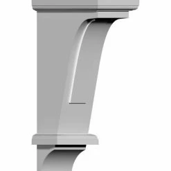 Ekena Bedford Bracket BKT06X12X04BE, 4-1/4"W x 6-1/2"D x 12"H