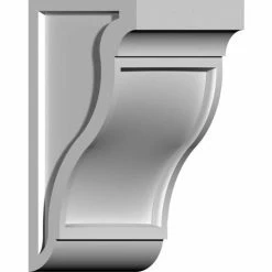 Ekena Cole Bracket BKT06X18X10CO, 6"W x 10-1/8"D x 18"H