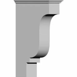 Ekena Edinburgh Bracket BKT10X16X04ED, 4-1/8"W x 16-1/4"D x 10-1/2"H
