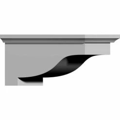 Ekena Dublin Bracket BKT13X06X05DU, 6"W x 13-1/8"D x 5-7/8"H