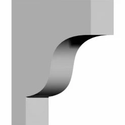 Ekena Wirral Bracket BKT14X15X04WI, 4"W x 14"D x 15-3/4"H