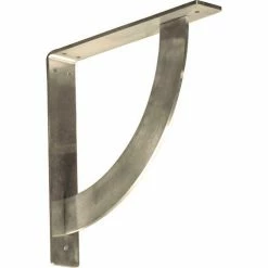 Ekena Bulwark Bracket BKTM02X12X12BUSS, 2"W x 12"D x 12"H