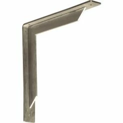 Ekena Stockport Bracket BKTM02X14X14STSS, 2"W x 14"D x 14"H