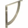 Ekena Bulwark Bracket BKTM02X18X18BUSS, 2"W x 18"D x 18"H