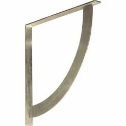 Ekena Bulwark Bracket BKTM02X24X24BUSS, 2"W x 24"D x 24"H