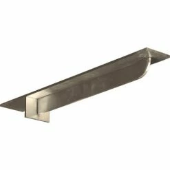 Ekena Heaton Support Bracket BKTM03X20X02HESS, 3"W x 20"D x 2"H W/16" Support Depth, Stainless Steel