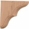 Ekena Stratford Wood Bracket BKTW02X06X06STMA, 1-3/4"W x 5-1/2"D x 5-1/2"H -Cheap Moulding & Millwork Store EKE BKTW02X06X06STMA