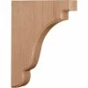 Ekena Bedford Wood Bracket BKTW02X07X10BEAL, 1-3/4"W x 7-1/4"D x 9-1/2"H -Cheap Moulding & Millwork Store EKE BKTW02X07X10BEAL