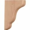 Ekena Plymouth Wood Bracket BKTW02X07X10PLAL, 1-3/4"W x 7-1/4"D x 9-1/2"H -Cheap Moulding & Millwork Store EKE BKTW02X07X10PLAL