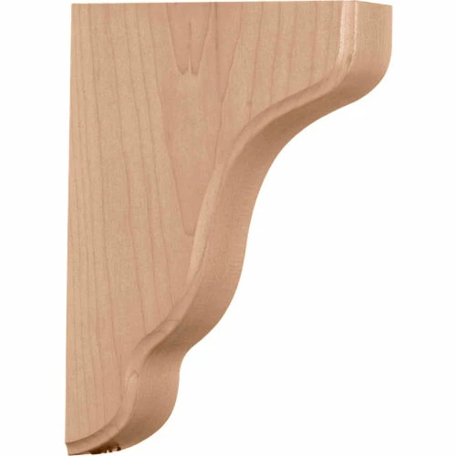 Ekena Plymouth Wood Bracket BKTW02X07X10PLCH, 1-3/4"W x 7-1/4"D x 9-1/2"H 3 Ekena Plymouth Wood Bracket BKTW02X07X10PLCH, 1-3/4"W x 7-1/4"D x 9-1/2"H