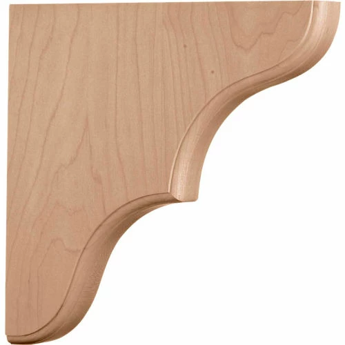Ekena Stratford Wood Bracket BKTW02X08X08STRO, 1-3/4"W x 7-1/2"D x 7-1/2"H 3 Ekena Stratford Wood Bracket BKTW02X08X08STRO, 1-3/4"W x 7-1/2"D x 7-1/2"H