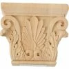 Ekena Small Chesterfield Capital CAP06X02X05CHLW, 6-1/2"W x 4-3/8"BW x 2-1/2"D x 5-1/2"H -Cheap Moulding & Millwork Store EKE CAP06X02X05CHLW