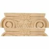 Ekena Small Bradford Roman Ionic Capital CAP07X02X05BRCH, 7"W x 3-7/8"BW x 2"D x 5-5/8"H -Cheap Moulding & Millwork Store EKE CAP07X02X05BRCH