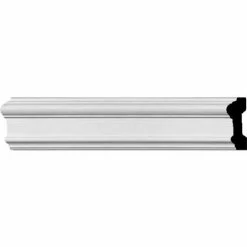 Ekena Dublin Window & Door Casing CAS03X01DU, 3-5/8"W x 1-1/4"D x 96"L