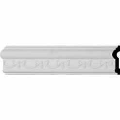 Ekena Federal Chair Rail CHA03X01FE, 3-1/8"H x 1"D x 94-1/2"L