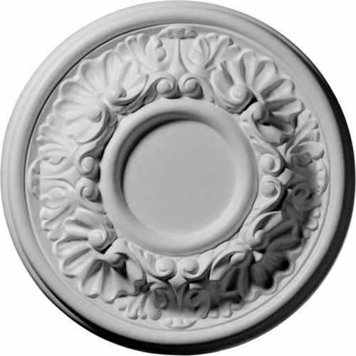 Ekena Odessa Ceiling Medallion CM07OD, 7-1/2"OD x 2-1/2"ID x 1-1/8"D 3 Ekena Odessa Ceiling Medallion CM07OD, 7-1/2"OD x 2-1/2"ID x 1-1/8"D