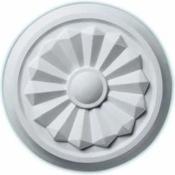 Ekena Olivia Ceiling Medallion CM07OL, 7-7/8"OD x 1-1/8"D