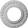 Ekena Andrea Ceiling Medallion CM08AD, 8-1/8"OD x 4-1/8"ID x 1/2"D -Cheap Moulding & Millwork Store EKE CM08AD