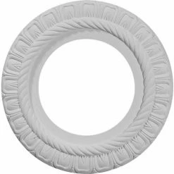 Ekena Claremont Ceiling Medallion CM10CL, 10-5/8"OD x 5-3/4"ID x 1/2"D