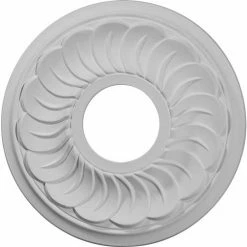 Ekena Blackthorne Ceiling Medallion CM11BL, 11-3/4"OD x 3-5/8"ID x 1"D