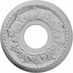 Ekena Helene Ceiling Medallion CM11HE, 11-7/8"OD x 3-5/8"ID x 7/8"D