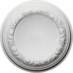 Ekena Carlsbad Ceiling Medallion CM12CA, 12-1/2"OD x 1-1/2"D