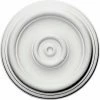 Ekena Traditional Ceiling Medallion CM12TR, 12"OD x 3"ID x 1"D -Cheap Moulding & Millwork Store EKE CM12TR