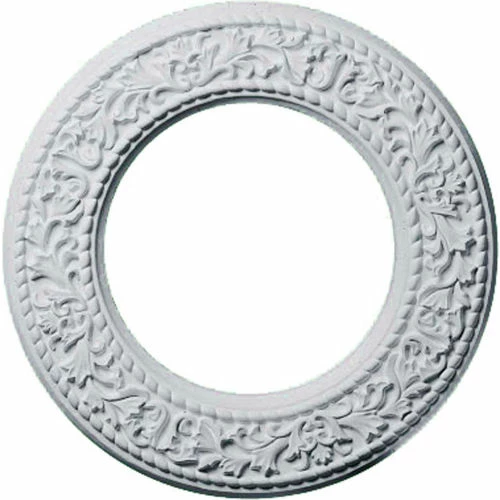 Ekena Blackthorn Ceiling Medallion CM13BL, 13-3/8"OD x 7-1/2"ID x 3/4"D 3 Ekena Blackthorn Ceiling Medallion CM13BL, 13-3/8"OD x 7-1/2"ID x 3/4"D