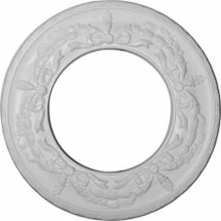 Ekena Salem Ceiling Medallion CM13SA, 13-1/4"OD x 7-1/8"ID x 7/8"D