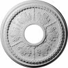 Ekena Tirana Ceiling Medallion CM13TI, 13-7/8"OD x 3-3/4"ID x 1-1/4"D -Cheap Moulding & Millwork Store EKE CM13TI