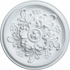 Ekena Katheryn Ceiling Medallion CM14KT, 14-1/2"OD x 2-3/4"D