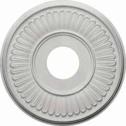 Ekena Berkshire Ceiling Medallion CM15BE, 15-3/4"OD x 3-7/8"ID x 3/4"D