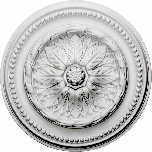 Ekena Chester Ceiling Medallion CM15CH, 15-3/4"OD x 2"ID x 1-7/8"D 3 Ekena Chester Ceiling Medallion CM15CH, 15-3/4"OD x 2"ID x 1-7/8"D