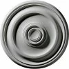 Ekena Devon Ceiling Medallion CM15DE, 15-3/4"OD x 4"ID x 1-1/2"D -Cheap Moulding & Millwork Store EKE CM15DE