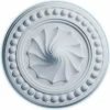 Ekena Foster Shell Ceiling Medallion CM15FO, 15-3/4"OD x 2"D 2 Ekena Foster Shell Ceiling Medallion CM15FO, 15-3/4"OD x 2"D -Cheap Moulding & Millwork Store EKE CM15FO
